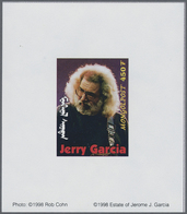 ** Thematik: Musik / Music: 1998, MONGOLIA: Jerry Garcia (rock Music) Complete Set Of 11 Different Spec - Music