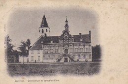 Kaprijke, Caprycke, Gemeentehuis En Parochiale Kerk (pk42897) - Kaprijke