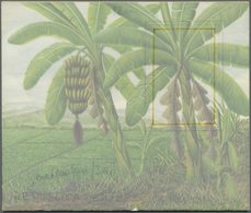 Thematik: Nahrung / Food: 1981, St. Thomas And Prince Islands. Artwork For The Souvenir Sheet Frame - Alimentation