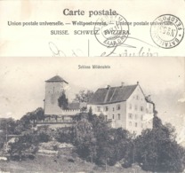 Bubendorf -  Schloss Wildenstein  (Feldpost)           1911 - Altri & Non Classificati