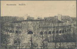 Br Thematik: Olympische Spiele / Olympic Games: 1912, Schweden Für Stockholm '12. AK "Stockholm Stadion - Sonstige & Ohne Zuordnung