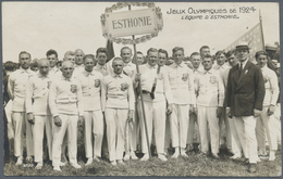 Br Thematik: Olympische Spiele / Olympic Games: 1924, Paris, Sechs Verschiedene Fotokarten Mit Den Olym - Sonstige & Ohne Zuordnung