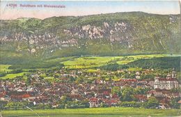 Solothurn - Stadt Mit Weissenstein             1917 - Andere & Zonder Classificatie