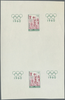 ** Thematik: Olympische Spiele / Olympic Games: 1960, Paraguay. Summer Olympics Rome '60. Olympic Souve - Autres & Non Classés