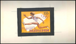 Thematik: Olympische Spiele / Olympic Games: 1964, Burundi: OLYMPIC GAMES TOKYO'64, Non Accepted Dra - Andere & Zonder Classificatie