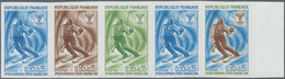 ** Thematik: Olympische Spiele / Olympic Games: 1968, France. Complete Olympic Set "Winter Olympice Gre - Autres & Non Classés