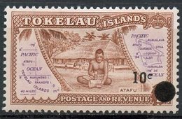 Tokelau 1967 10c Map Issue 11 - Tokelau