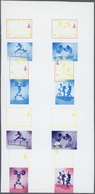 ** Thematik: Olympische Spiele / Olympic Games: 1980, MOSCOW '80 - 1 Item; Irak, Double Collective Sing - Autres & Non Classés