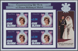 ** Thematik: Persönlichkeiten - Prinzessin Diana / Personalities - Princess Diana: 1982, COOK ISLANDS: - Donne Celebri