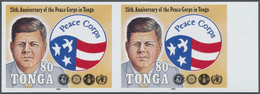 ** Thematik: Persönlichkeiten - Kennedy / Personalities - Kennedy: 1992, TONGA: 25th Anniversary Of The - Kennedy (John F.)