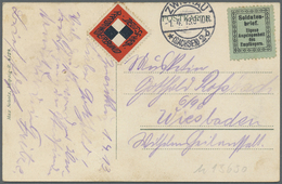 Thematik: Pfadfinder / Boy Scouts: 1913  Ansichtskarte Zwickau 1913 Mit Soldatenbriefmarke Und Selte - Autres & Non Classés