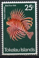 Tokelau 1975 25c Fish Issue #48 - Tokelau