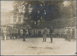 Thematik: Pfadfinder / Boy Scouts: 1919: Foto 1.WK Deutscher Pfadfinder Appell Kommandantur Brüssel - Other & Unclassified