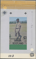 Thematik: Pfadfinder / Boy Scouts: 1975 (ca.), STAFFA/SCOTLAND: Fotograph Of A Boy Scout Of Zambia A - Andere & Zonder Classificatie