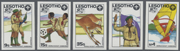 ** Thematik: Pfadfinder / Boy Scouts: 1987, Lesotho. Complete Set 16TH WORLD SCOUT JAMBOREE, AUSTRALIA - Andere & Zonder Classificatie