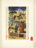 Thematik: Philatelie - Tag Der Briefmarke / Stamp Days: 1994, Austria. Original Artist's Painting By - Dag Van De Postzegel