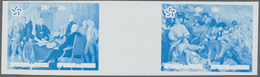 ** Thematik: Politik / Politics: 1976, Burundi. Progressive Proof (8 Phases) For The 18fr And 36fr Stam - Ohne Zuordnung