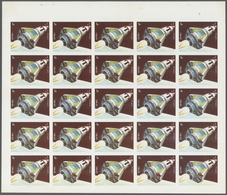 ** Thematik: Raumfahrt / Astronautics: 1972. Sharjah. Progressive Proof (5 Phases) In Complete Sheets O - Autres & Non Classés