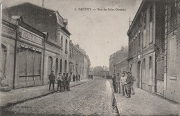 Nord  : CAUDRY : Rue De Saint-quentin - Caudry