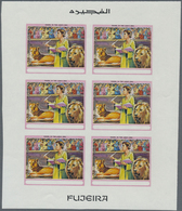 ** Thematik: Religion / Religion: 1970, FUJEIRA: Scenes From The Bible UNISSUED 2r. Stamp 'Daniel In Th - Other & Unclassified