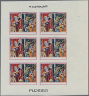 ** Thematik: Religion / Religion: 1970, FUJEIRA: Scenes From The Bible UNISSUED 50dh. Stamp 'Moses And - Sonstige & Ohne Zuordnung