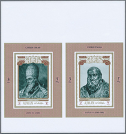 ** Thematik: Religion / Religion: 1971, Ajman. Lot Of 3 Collective, Imperforate Proof Sheets Containing - Altri & Non Classificati