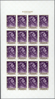 ** Thematik: Religion / Religion: 1981, Aitutaki. Complete Imperforate Proof Sheet Of 20 In Issued Colo - Other & Unclassified