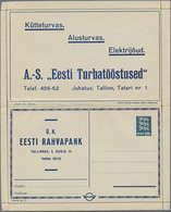 GA Thematik: Rotes Kreuz / Red Cross: 1937, Estonia. PARO Letter Card, Series #17, Unused. Little Tear - Rotes Kreuz