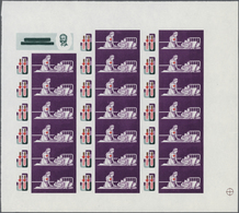 ** Thematik: Rotes Kreuz / Red Cross: 1969, Burundi. Progressive Proof (2 Phases) In Complete Miniature - Croce Rossa