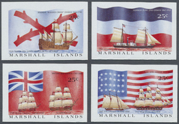 ** Thematik: Schiffe / Ships: 1988, MARSHALL ISLANDS: Sailing Ships Incl. Victoria (1526), Charlotte + - Ships