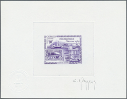 Thematik: Schiffe-Hafenstädte / Ships-harbours: 1969, KONGO (Brazzaville): Internat. Briefmarkenauss - Altri & Non Classificati