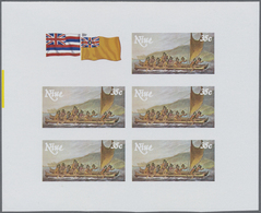 ** Thematik: Seefahrer, Entdecker / Sailors, Discoverers: 1978, NIUE: 200 Years Landing Of James Cook A - Esploratori