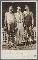 Br Thematik: Sport-Boxen / Sport-boxing: 1920/1930 (ca.), 11 Verschiedene Fotokarten, Meist Frz. Boxer, - Boksen
