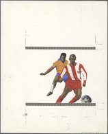 Thematik: Sport-Fußball / Sport-soccer, Football: 1970, YEMEN: Football World Championship Mexico Ha - Sonstige & Ohne Zuordnung