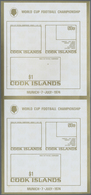 ** Thematik: Sport-Fußball / Sport-soccer, Football: 1974, SOCCER WORLD CUP CHAMPIONSHIP MUNICH '74 - 8 - Other & Unclassified