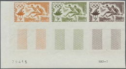 ** Thematik: Sport-Leichtathletik / Sports-athletics: 1964, KAMERUN: Olympische Sommerspiele Tokio 9 Fr - Atletica