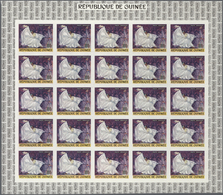 ** Thematik: Tanz / Dancing: 1966 (ca.), GUINEA: Dancers UNISSUED Airmail Stamp 100fr. In A Complete IM - Danza