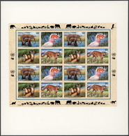 Thematik: Tiere, Fauna / Animals, Fauna: 1997, UN New York. Imperforate Proof For The Miniature Shee - Altri & Non Classificati