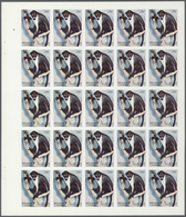 ** Thematik: Tiere-Affen / Animals-monkeys: 1972. Sharjah. Progressive Proof (5 Phases) In Complete She - Affen