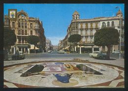 Melilla. *Plaza De España. Avenida Del Generalísimo* Ed. Fisa Nº 56. Circulada Melilla 1977. - Melilla