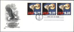 Thematik: Tiere-Greifvögel / Animals-birds Of Prey: 1983/1985, Eagle EXPRESS Mail Stamps $9.35 And $ - Aigles & Rapaces Diurnes