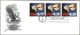 Thematik: Tiere-Greifvögel / Animals-birds Of Prey: 1983/1985, Eagle EXPRESS Mail Stamps $9.35 And $ - Arends & Roofvogels