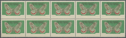 ** Thematik: Tiere-Schmetterlinge / Animals-butterflies: 1963, Dubai, 4np. Butterflies Perf. (Red Cross - Butterflies