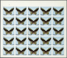 ** Thematik: Tiere-Schmetterlinge / Animals-butterflies: 1972. Sharjah. Progressive Proof (7 Phases) In - Butterflies
