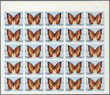 ** Thematik: Tiere-Schmetterlinge / Animals-butterflies: 1972. Sharjah. Progressive Proof (5 Phases) In - Butterflies