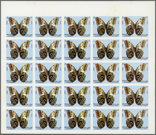 ** Thematik: Tiere-Schmetterlinge / Animals-butterflies: 1972. Sharjah. Progressive Proof (5 Phases) In - Vlinders