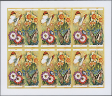 ** Thematik: Tiere-Schmetterlinge / Animals-butterflies: 1973, Burundi. Progressive Proof (6 Phases) Fo - Butterflies