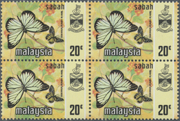 ** Thematik: Tiere-Schmetterlinge / Animals-butterflies: 1977, MALAYA-SABAH: Butterfly 20c. 'Valeria Va - Butterflies