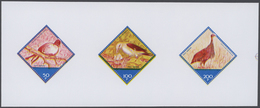 ** Thematik: Tiere-Vögel / Animals-birds: 1971, GUINEA: Domestic Birds Complete Set Of Nine Stamps In T - Autres & Non Classés