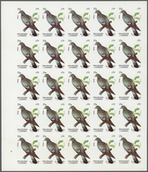 ** Thematik: Tiere-Vögel / Animals-birds: 1972. Sharjah. Progressive Proof (6 Phases) In Complete Sheet - Autres & Non Classés